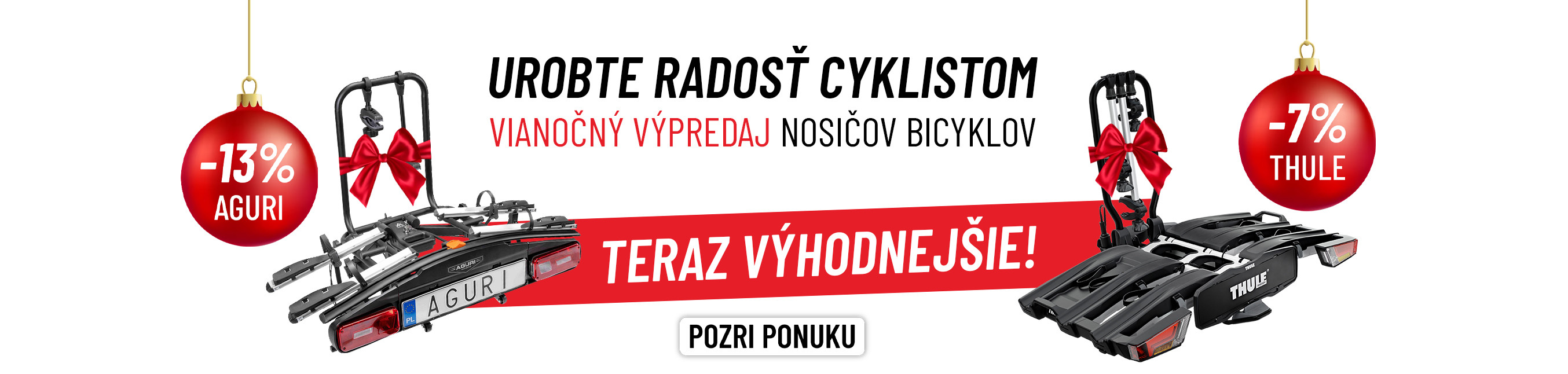 výpredaj nosičov na bicykel